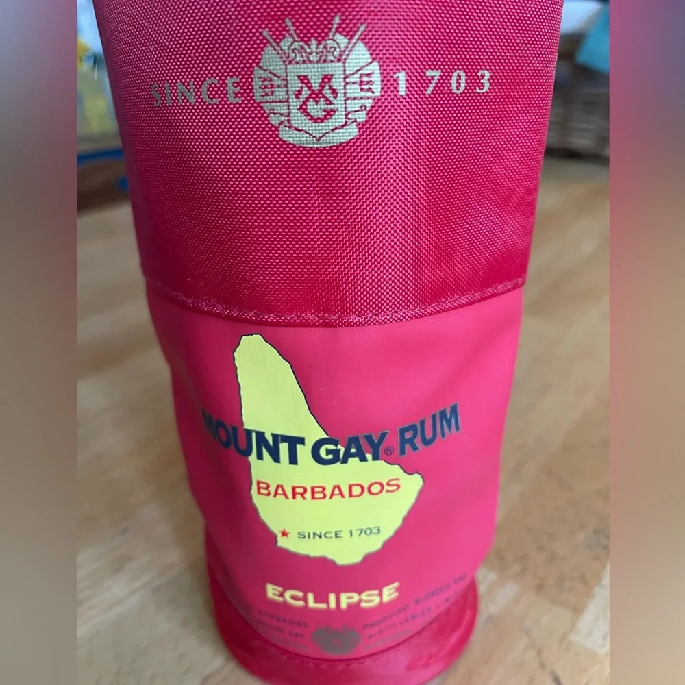 Mount Gay Rum Cool Island Waterproof Red Boat Bottle Bag - Picture 6 of 8